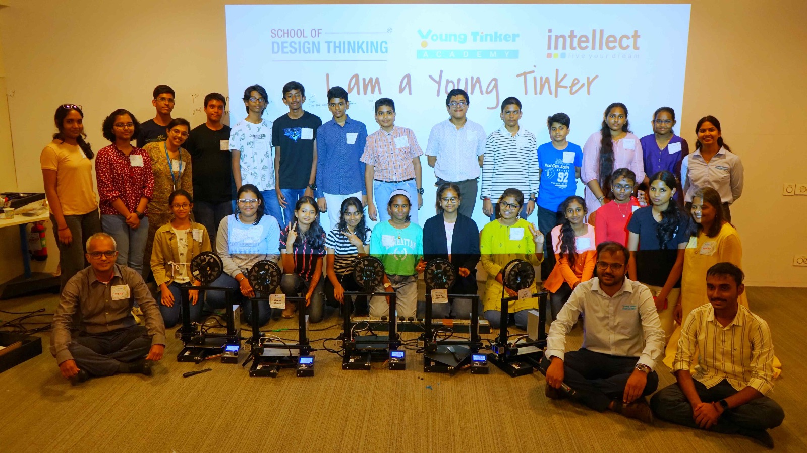 1 Day workshop on 3D Printing at Intellect Chennai
