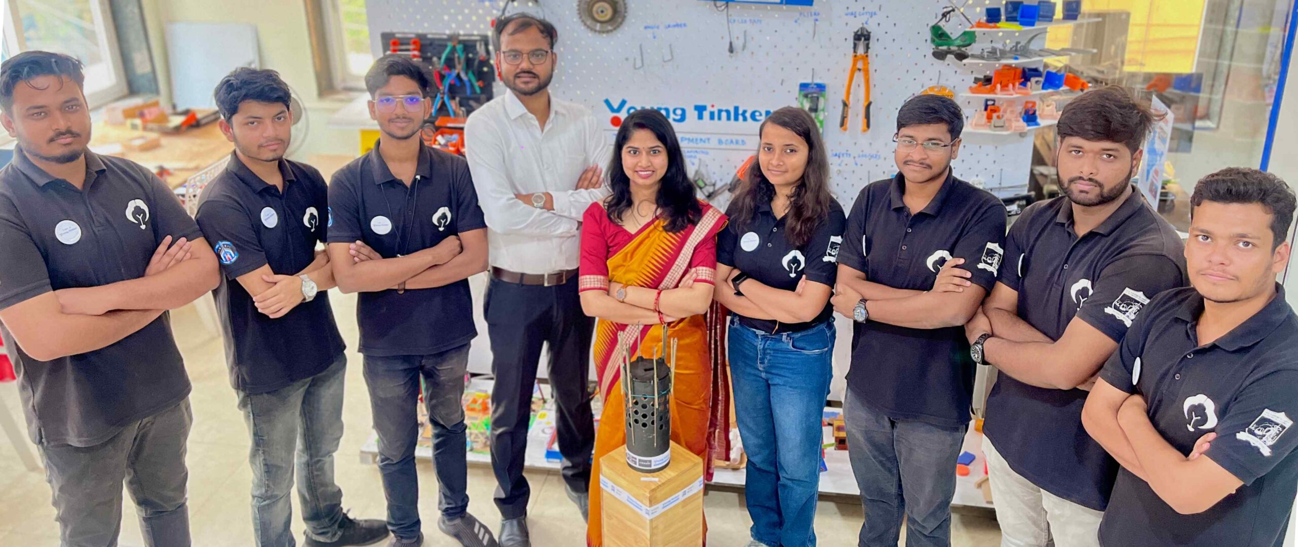 Young Tinker Space, VSSUT Burla students got selected for ISRO CANSAT Launch Competition